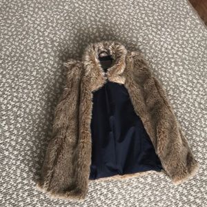 Zara Girls Faux Fur Vest
